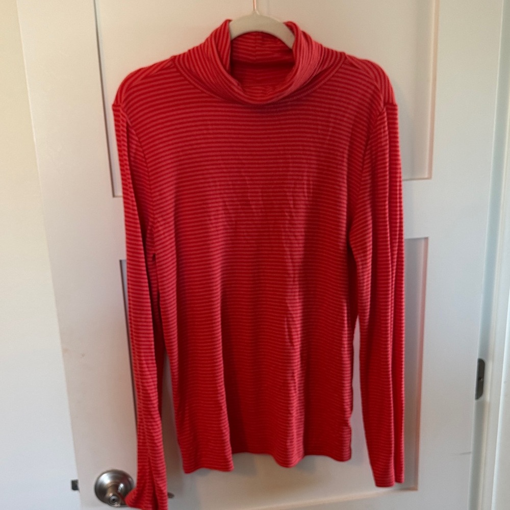 Red Striped Women's Sweater